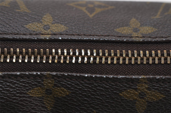 Authentic Louis Vuitton Monogram Boulogne 30 Shoulder Cross Bag Old Model 2662I