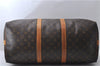 Auth Louis Vuitton Monogram Keepall Bandouliere 50 Boston Bag M41416 LV 2664D