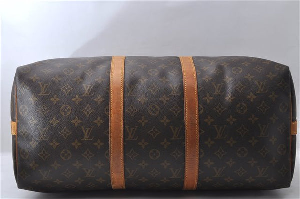 Auth Louis Vuitton Monogram Keepall Bandouliere 50 Boston Bag M41416 LV 2664D