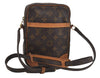 Authentic Louis Vuitton Monogram Danube Shoulder Cross Body Bag M45266 LV 2664I