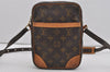 Authentic Louis Vuitton Monogram Danube Shoulder Cross Body Bag M45266 LV 2664I