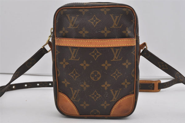 Authentic Louis Vuitton Monogram Danube Shoulder Cross Body Bag M45266 LV 2664I