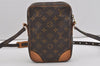 Authentic Louis Vuitton Monogram Danube Shoulder Cross Body Bag M45266 LV 2664I