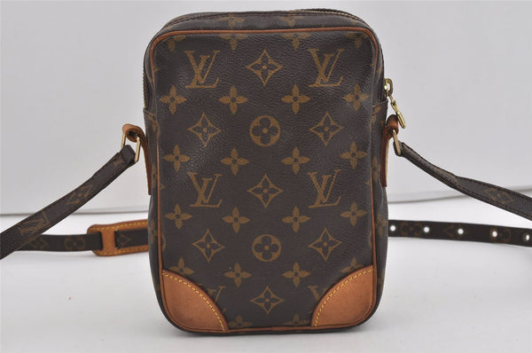 Authentic Louis Vuitton Monogram Danube Shoulder Cross Body Bag M45266 LV 2664I