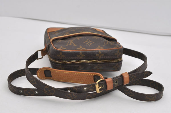Authentic Louis Vuitton Monogram Danube Shoulder Cross Body Bag M45266 LV 2664I