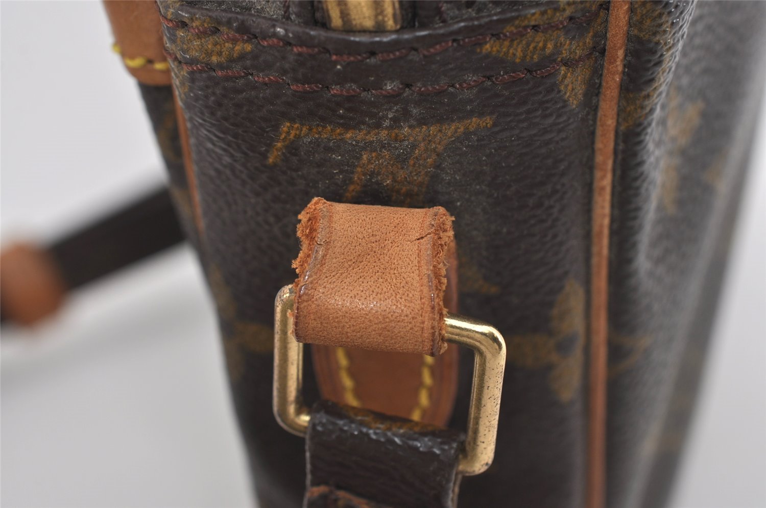 Authentic Louis Vuitton Monogram Danube Shoulder Cross Body Bag M45266 LV 2664I