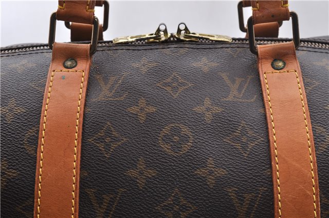 Auth Louis Vuitton Monogram Keepall Bandouliere 50 Boston Bag M41416 LV 2665D