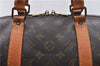 Auth Louis Vuitton Monogram Keepall Bandouliere 50 Boston Bag M41416 LV 2665D