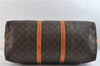 Auth Louis Vuitton Monogram Keepall Bandouliere 50 Boston Bag M41416 LV 2666D