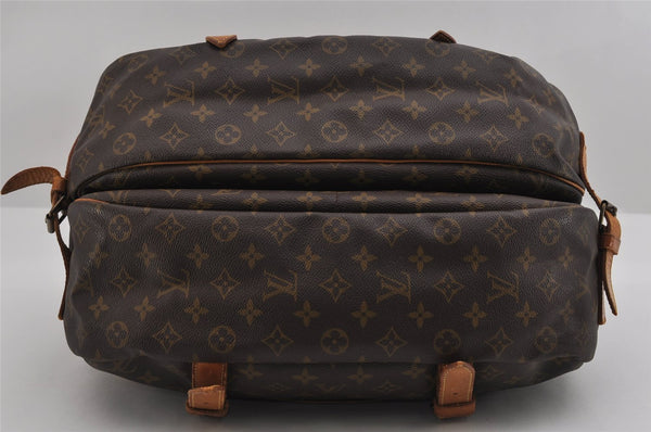 Authentic Louis Vuitton Monogram Saumur 43 Shoulder Cross Bag M42252 LV 2666I