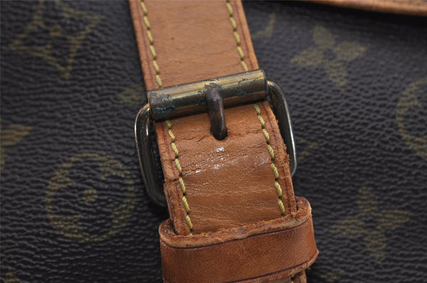 Authentic Louis Vuitton Monogram Saumur 43 Shoulder Cross Bag M42252 LV 2666I