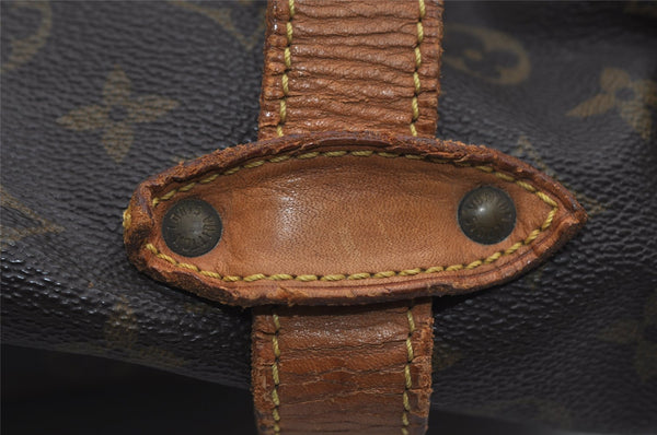 Authentic Louis Vuitton Monogram Saumur 43 Shoulder Cross Bag M42252 LV 2666I