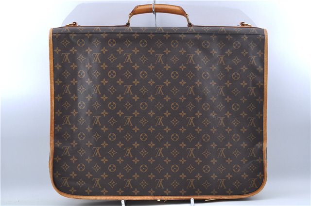 Authentic Louis Vuitton Monogram Portable Cabine Garment Cover M23420 LV 2667F