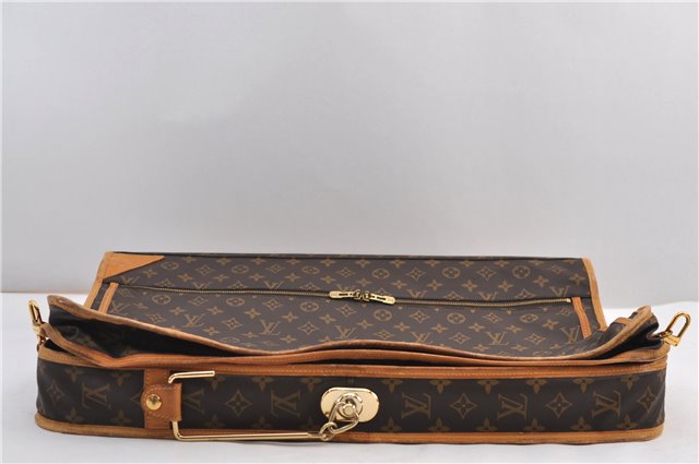 Authentic Louis Vuitton Monogram Portable Cabine Garment Cover M23420 LV 2667F