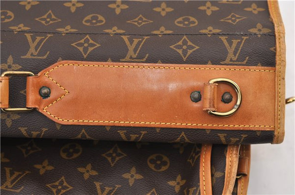 Authentic Louis Vuitton Monogram Portable Cabine Garment Cover M23420 LV 2667F