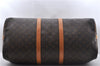 Auth Louis Vuitton Monogram Keepall Bandouliere 55 Boston Bag M41414 LV 2668D