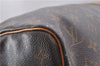 Auth Louis Vuitton Monogram Keepall Bandouliere 55 Boston Bag M41414 LV 2668D