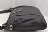 Authentic GUCCI Hysteria Vintage Shoulder Cross Body Bag Leather Black 2668I