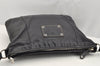 Authentic GUCCI Hysteria Vintage Shoulder Cross Body Bag Leather Black 2668I