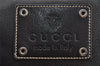 Authentic GUCCI Hysteria Vintage Shoulder Cross Body Bag Leather Black 2668I