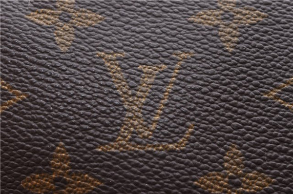 Auth Louis Vuitton Monogram Keepall Bandouliere 55 Boston Bag M41414 LV 2669D