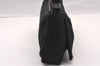 Authentic FENDI Vintage Shoulder Bag Purse Jersey Leather Black 2669I