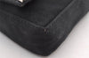 Authentic FENDI Vintage Shoulder Bag Purse Jersey Leather Black 2669I