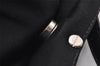 Authentic FENDI Vintage Shoulder Bag Purse Jersey Leather Black 2669I