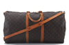 Auth Louis Vuitton Monogram Keepall Bandouliere 60 Boston Bag M41412 LV 2670D