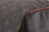 Auth Louis Vuitton Monogram Keepall Bandouliere 60 Boston Bag M41412 LV 2670D