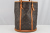 Authentic Louis Vuitton Monogram Bucket GM Shoulder Bag Old Model Junk 2670I