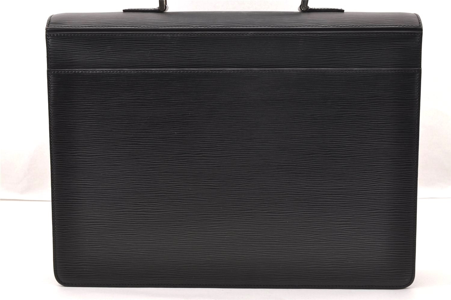 Authentic Louis Vuitton Epi Laguito Business Briefcase Black M54552 LV 2671I