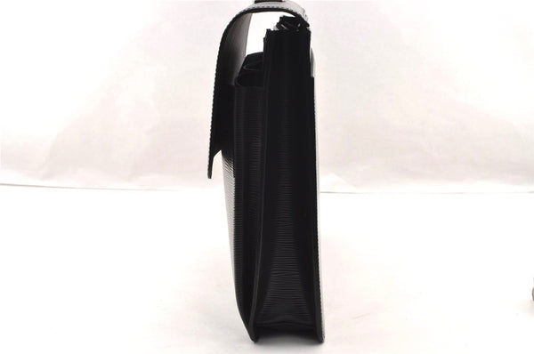 Authentic Louis Vuitton Epi Laguito Business Briefcase Black M54552 LV 2671I