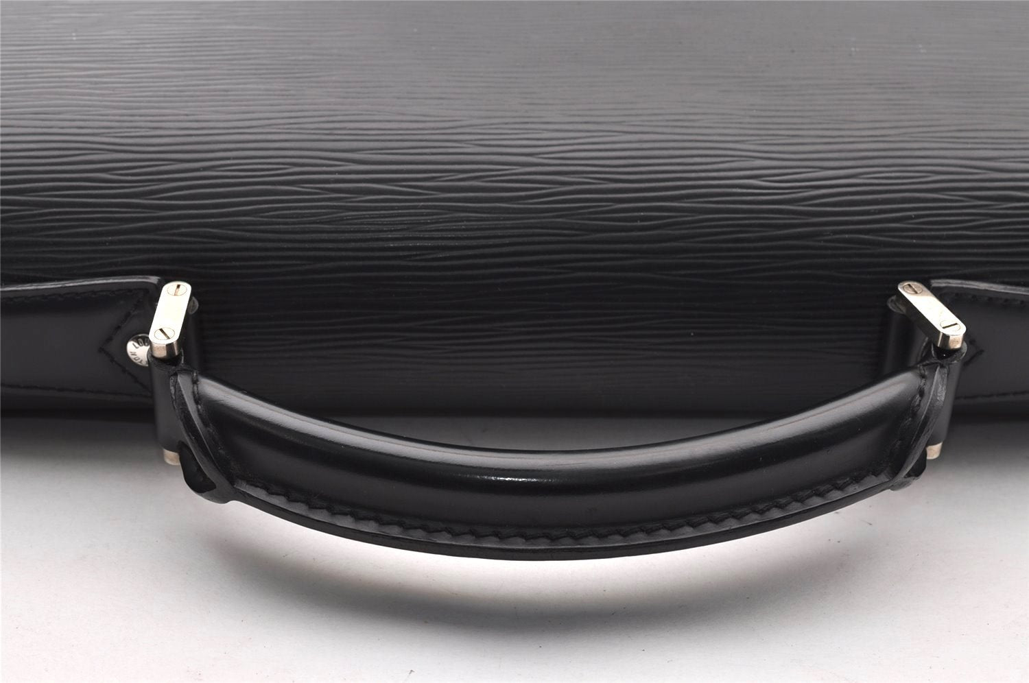 Authentic Louis Vuitton Epi Laguito Business Briefcase Black M54552 LV 2671I