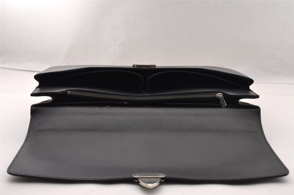 Authentic Louis Vuitton Epi Laguito Business Briefcase Black M54552 LV 2671I