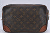Authentic Louis Vuitton Monogram Compiegne 28 Clutch Hand Bag M51845 LV 2672D