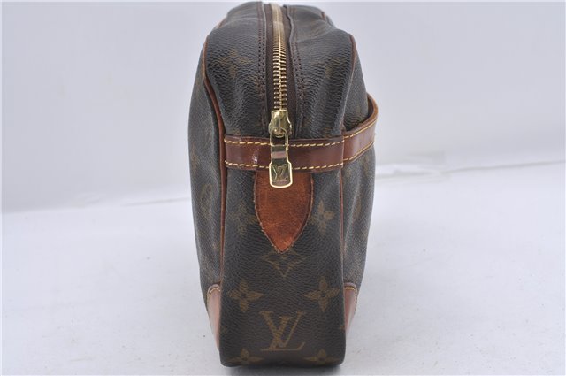 Authentic Louis Vuitton Monogram Compiegne 28 Clutch Hand Bag M51845 LV 2672D