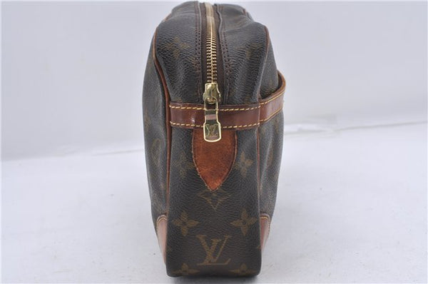 Authentic Louis Vuitton Monogram Compiegne 28 Clutch Hand Bag M51845 LV 2672D