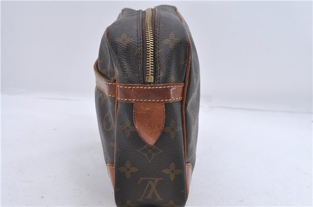 Authentic Louis Vuitton Monogram Compiegne 28 Clutch Hand Bag M51845 LV 2672D