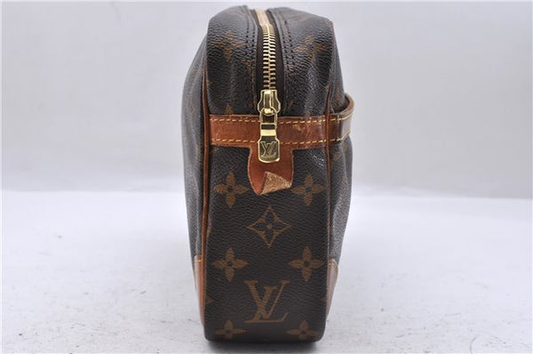 Authentic Louis Vuitton Monogram Compiegne 28 Clutch Hand Bag M51845 LV 2673D