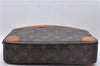 Authentic Louis Vuitton Monogram Compiegne 28 Clutch Hand Bag M51845 LV 2673D