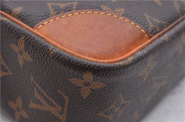 Authentic Louis Vuitton Monogram Compiegne 28 Clutch Hand Bag M51845 LV 2673D