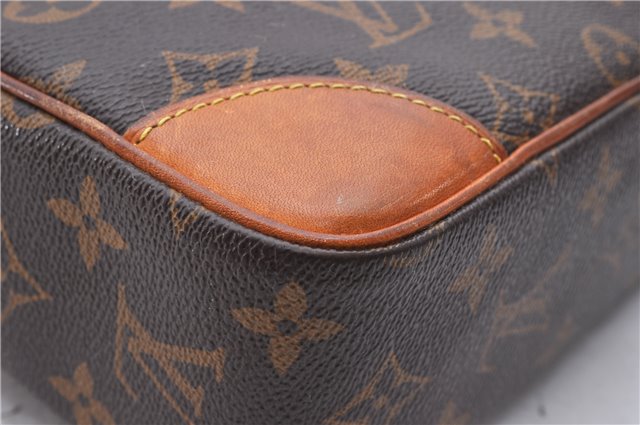 Authentic Louis Vuitton Monogram Compiegne 28 Clutch Hand Bag M51845 LV 2673D