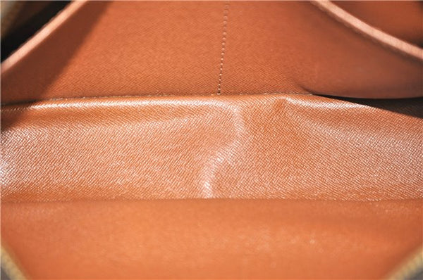 Authentic Louis Vuitton Monogram Compiegne 28 Clutch Hand Bag M51845 LV 2673D