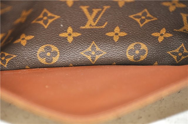 Authentic Louis Vuitton Monogram Compiegne 28 Clutch Hand Bag M51845 LV 2673D
