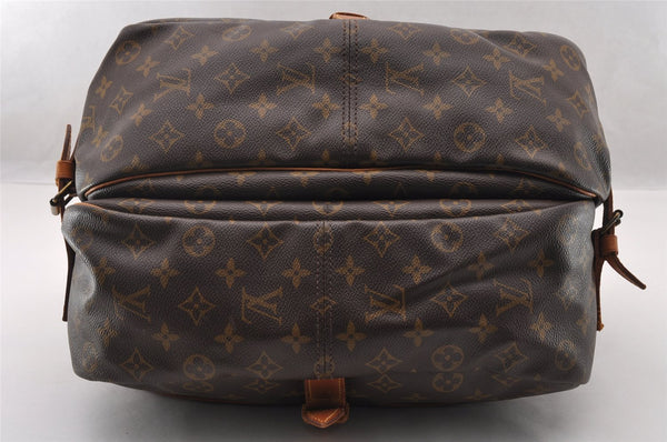 Authentic Louis Vuitton Monogram Saumur 35 Shoulder Cross Bag M42254 LV 2673I