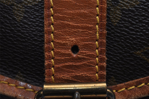 Authentic Louis Vuitton Monogram Saumur 35 Shoulder Cross Bag M42254 LV 2673I