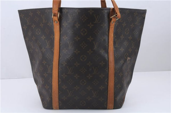 Authentic Louis Vuitton Monogram Sac Shopping PM Tote Bag M51108 LV 2676D