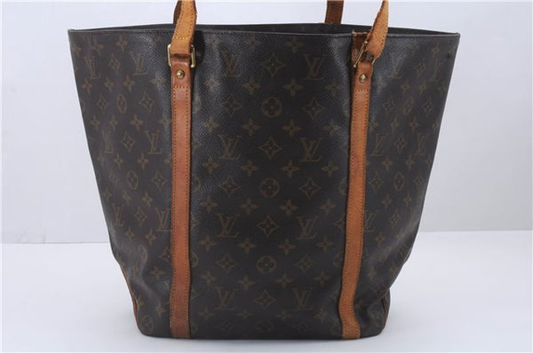 Authentic Louis Vuitton Monogram Sac Shopping PM Tote Bag M51108 LV 2676D