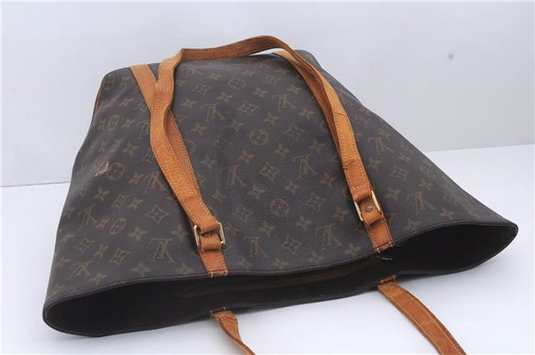 Authentic Louis Vuitton Monogram Sac Shopping PM Tote Bag M51108 LV 2676D